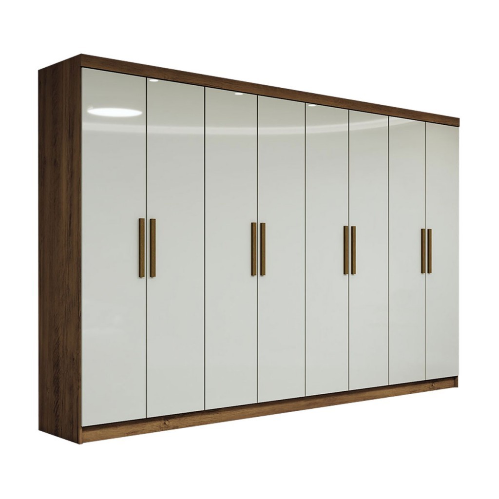 Detalhes do Guarda-Roupa Casal Odisseia 8 Portas 4 Gavetas