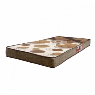 Colchão Solteiro Espuma D33 Turquesa 78cm x 188cm x 12cm Marrom Estampado Prorelax em Oferta na Shopee