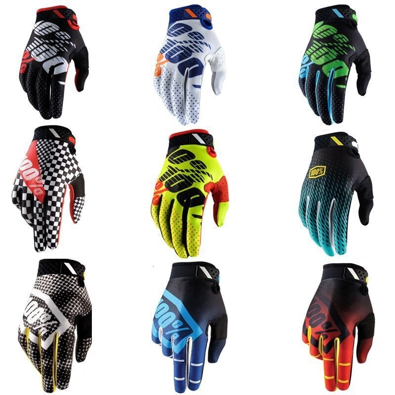 100% Nova Moda MX MTB Luvas de Corrida de Motocicleta KTM BMX Guantes Moto Dedo Completo Motocross Equitação Dirt B