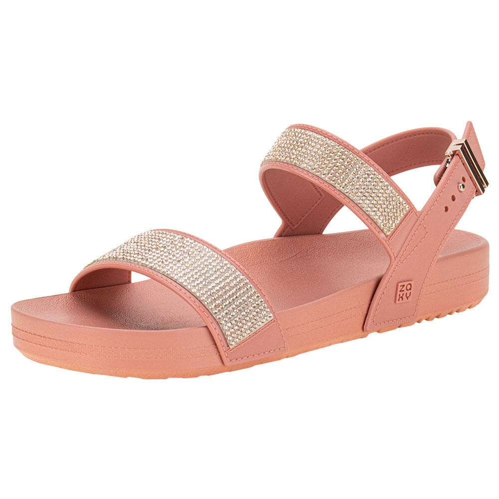 Sandália Feminina Flat Glow Zaxy 18994 - Women Shoes