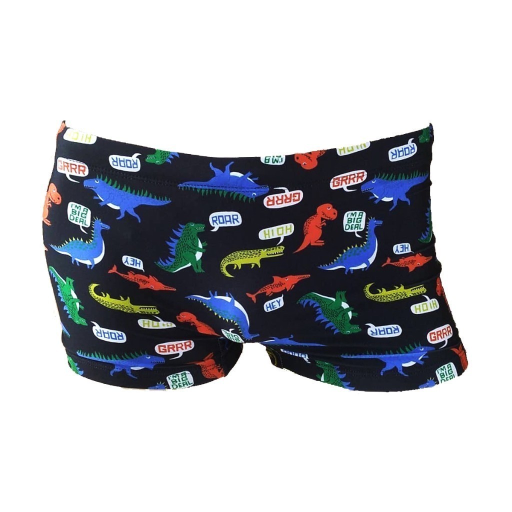 Sunga Boxer Infantil Juvenil com Cordão Moda Praia Grappin Folhas
