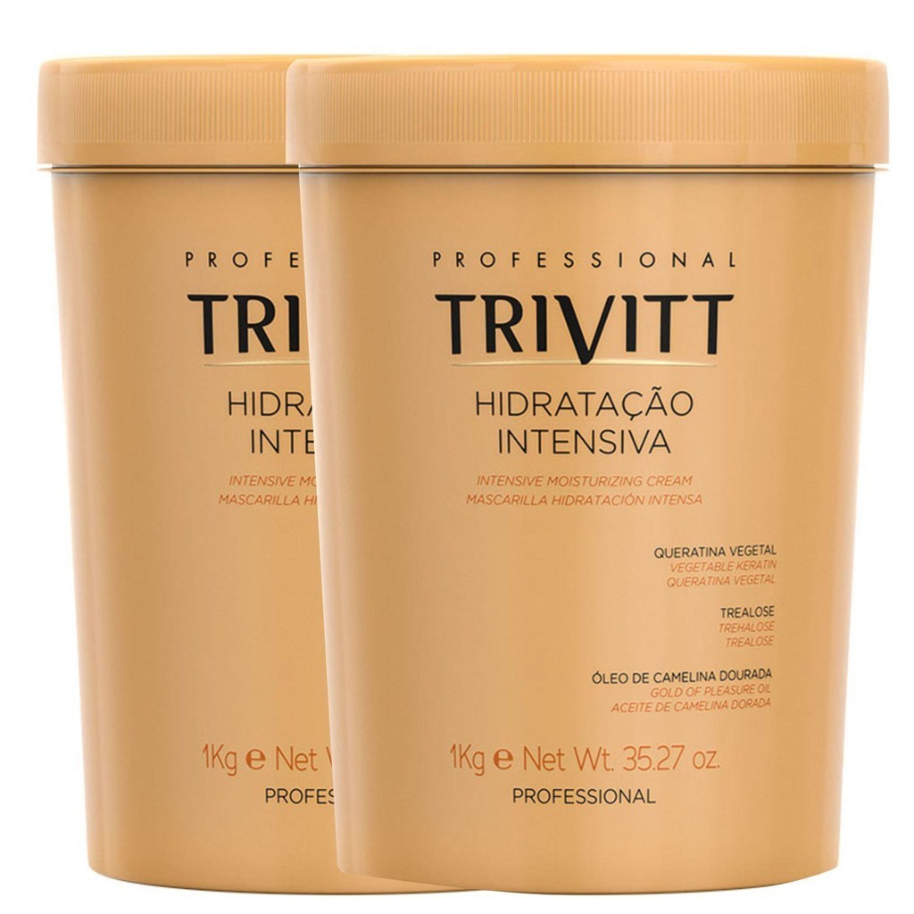 Kit 2 Unidades Máscara Hidratação Intensiva 1Kg