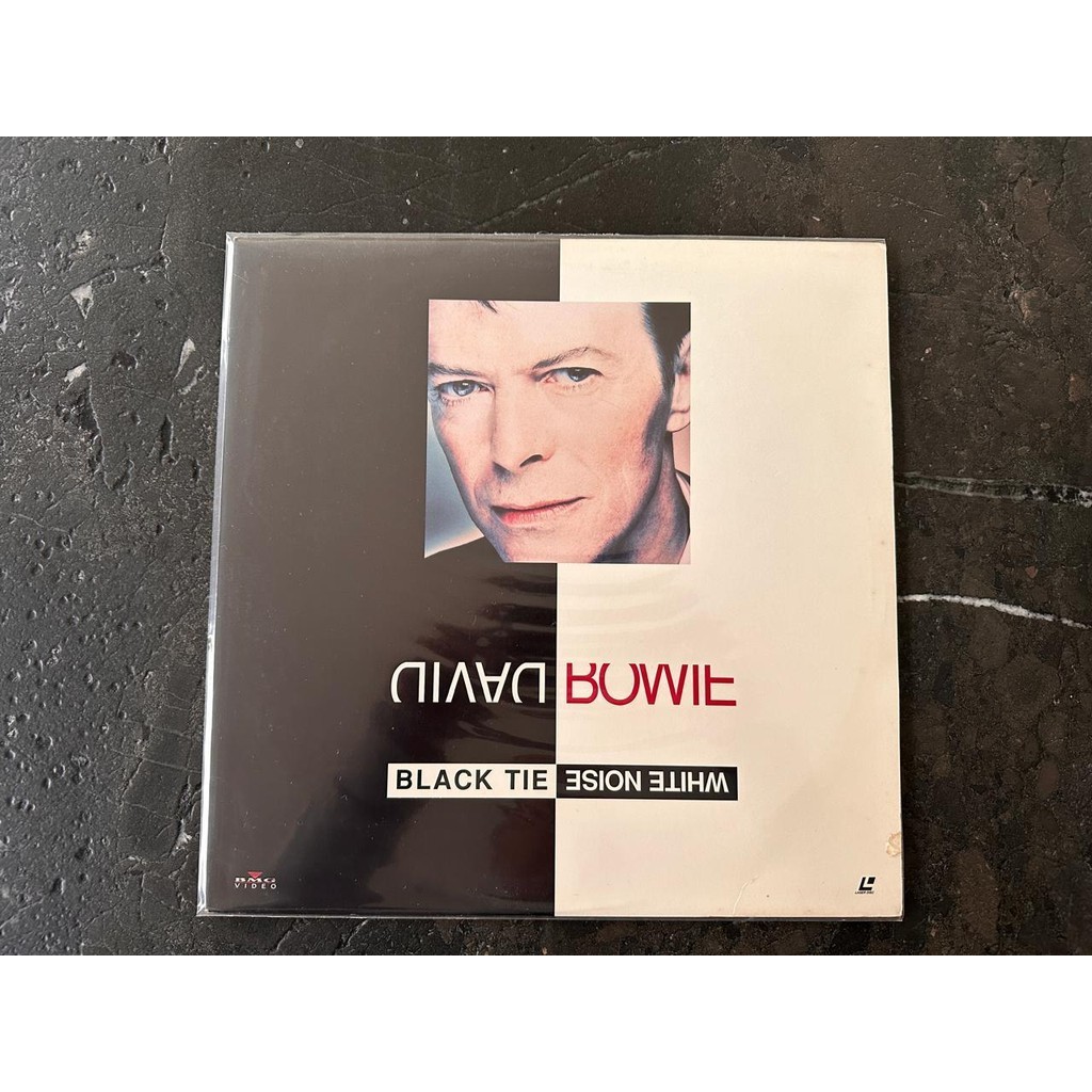 Laserdisc David Bowie Black Tie White importado Estados Unidos
