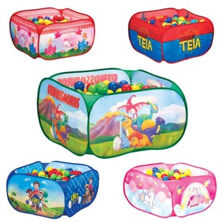 Piscina de Bolinhas Infantil com 40 Bolinhas Menina Menino Unissex