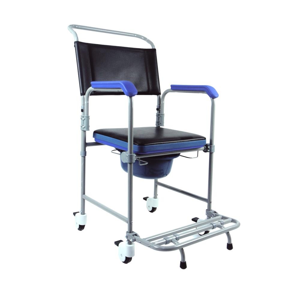 Cadeira de Banho Higiênica em Aço Anti Tombo D50 Dellamed em Oferta na Shopee