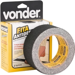 Fita Antiderrapante 50mmx15M Preta Vonder