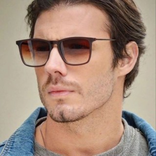 Óculos De Sol QuadradosMasculinos Pena Metal De Alta Qualidade em Oferta na Shopee