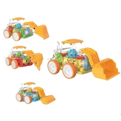 Brinquedo Infantil Carrinho Construção com Engrenagem Sortido e Unitário Coloria - 310407893