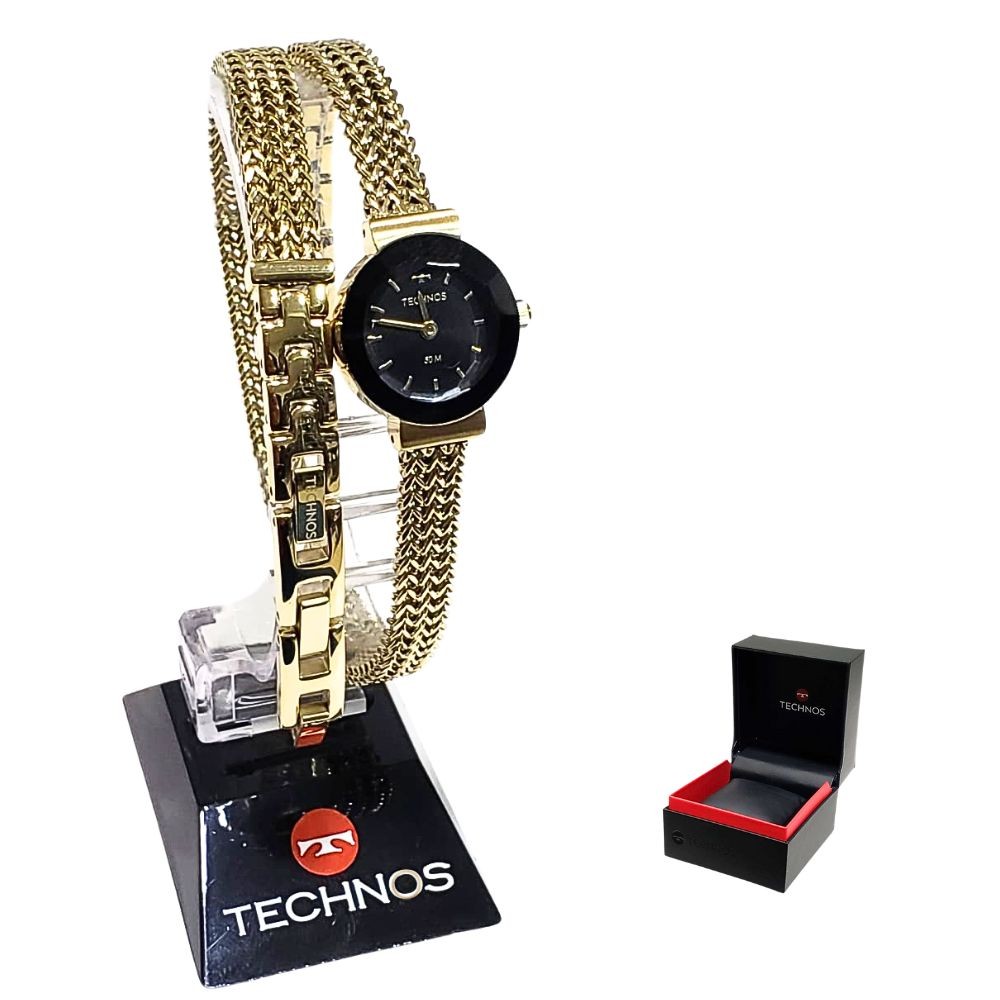 Relógio Technos Feminino Analógico Pulseira Duas Voltas 5Y20IP/4P em Oferta na Shopee
