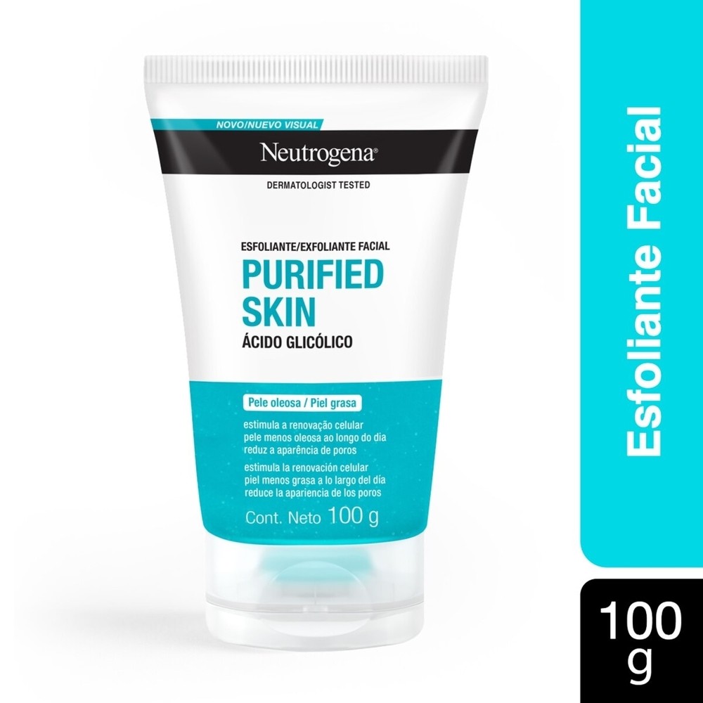 Gel de Limpeza Facial Esfoliante Neutrogena Purified Skin 100g