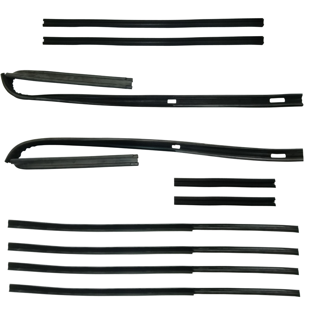 Kit Borracha Canaleta Com Pestana New Kar 782360