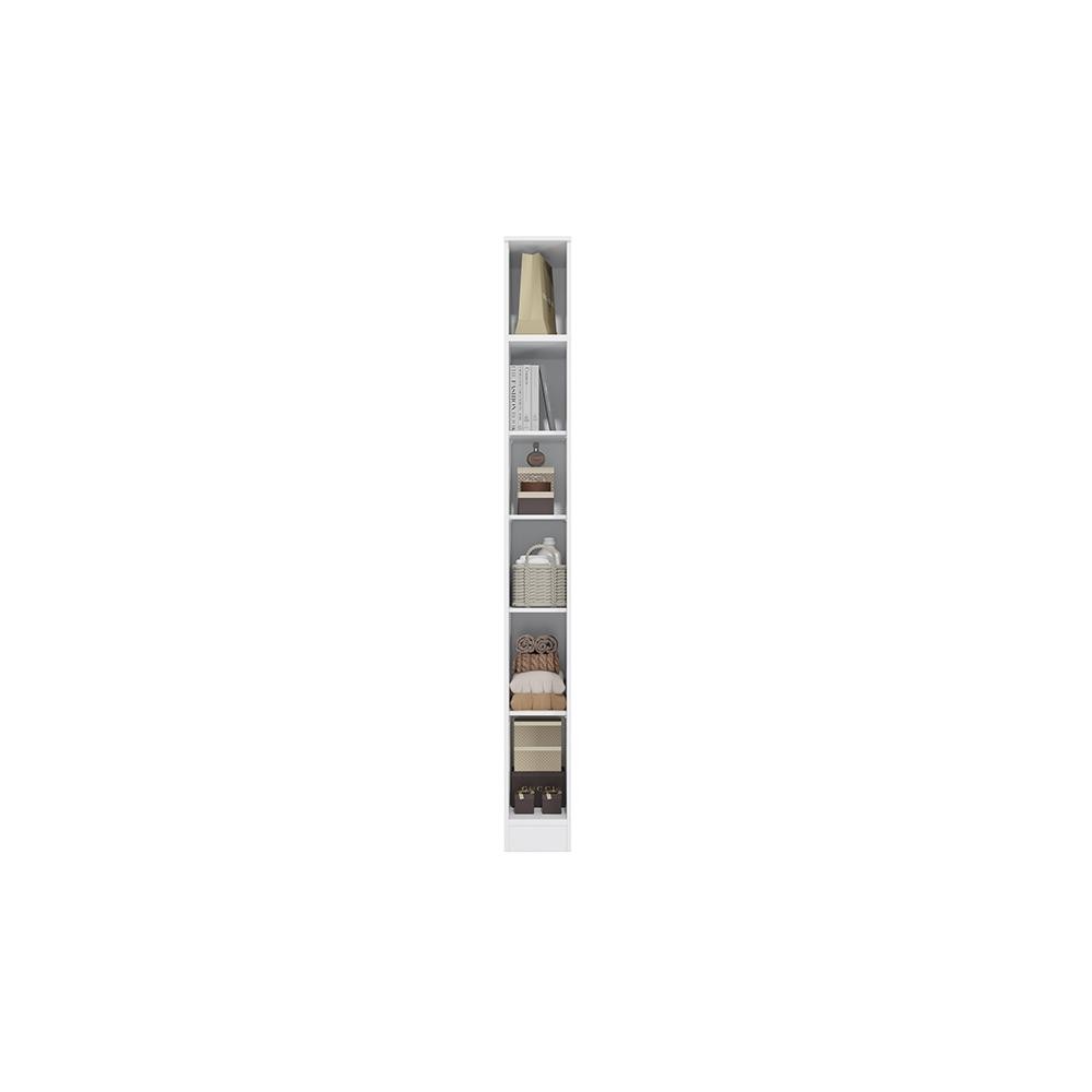 Guarda-Roupa Sem Portas Closet Kappesberg Adapt Branco 25cm - Home & Living