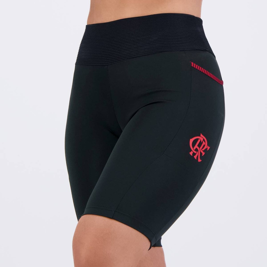 Bermuda Flamengo Kai Feminina Preta - Women Clothes