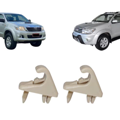 Par Suporte Quebra Sol Hilux 2011 12 13 14 2015 SW4 2008 09 10 2011