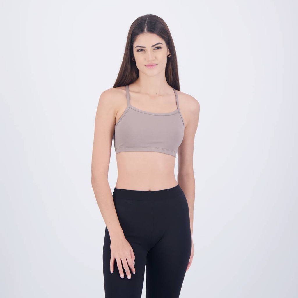 Top Fila Life II Feminino Bege - Sports & Outdoors
