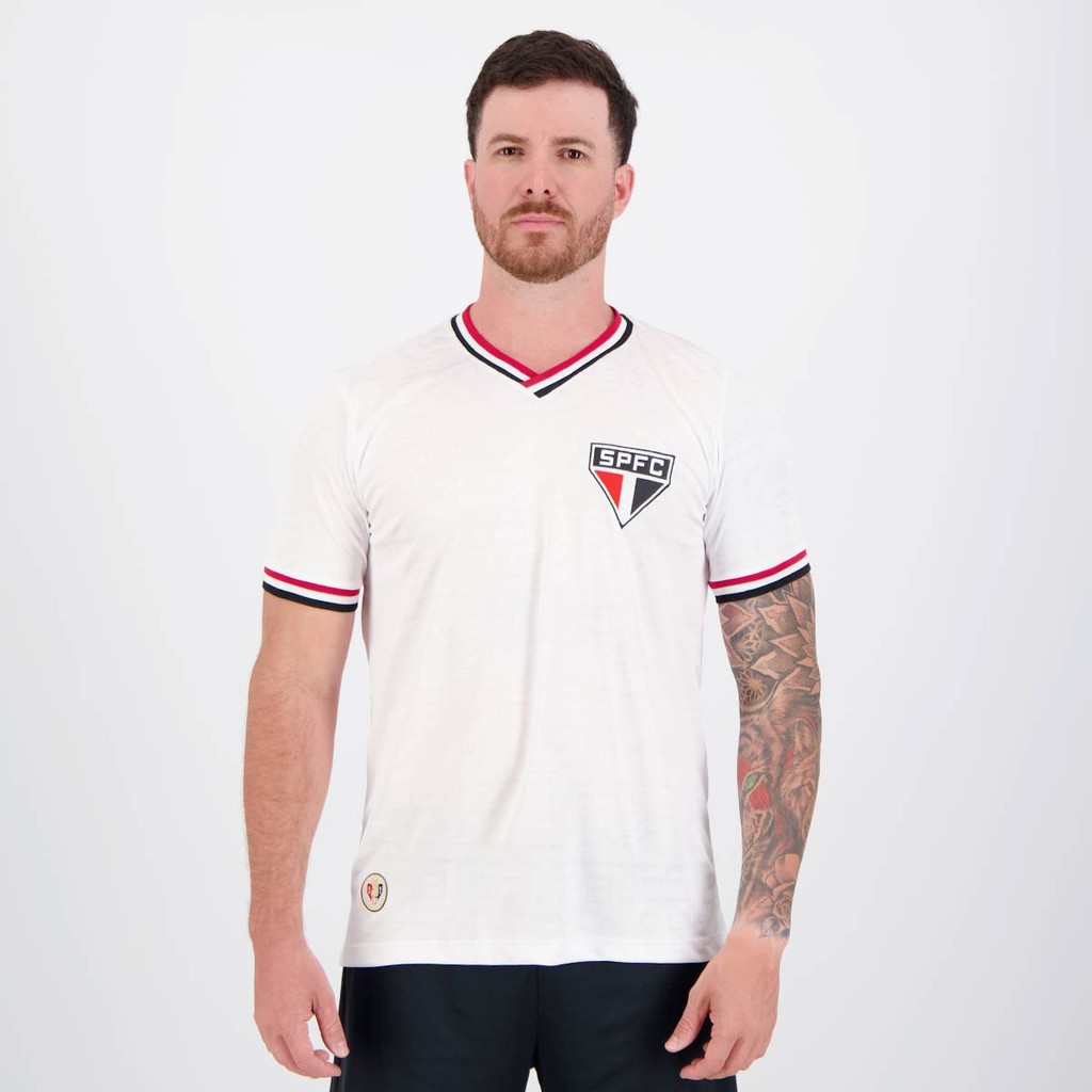 Camisa São Paulo Tokyo 1993 Branca em Oferta na Shopee