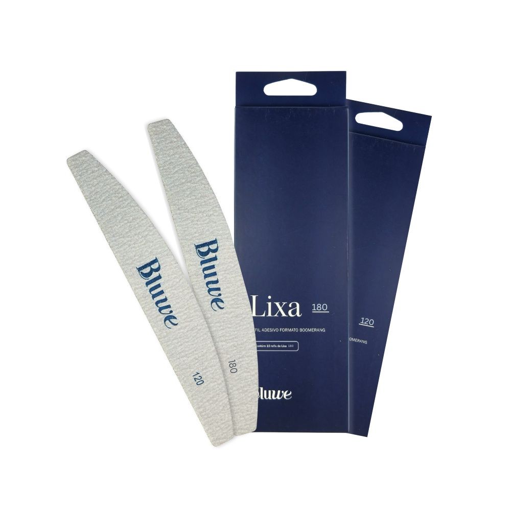 Kit Refil 10 Lixas Boomerang - Bluwe em Oferta na Shopee