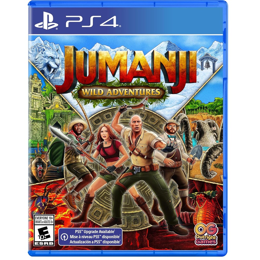 Jumanji Wild Adventures PS4 Mida Fisica - Gaming & Consoles