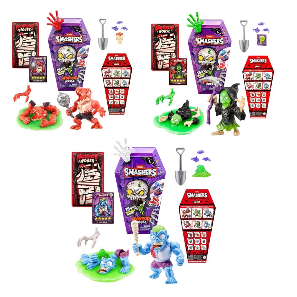 Smashers Horror House 15+ Surprises Series 1 - Fun