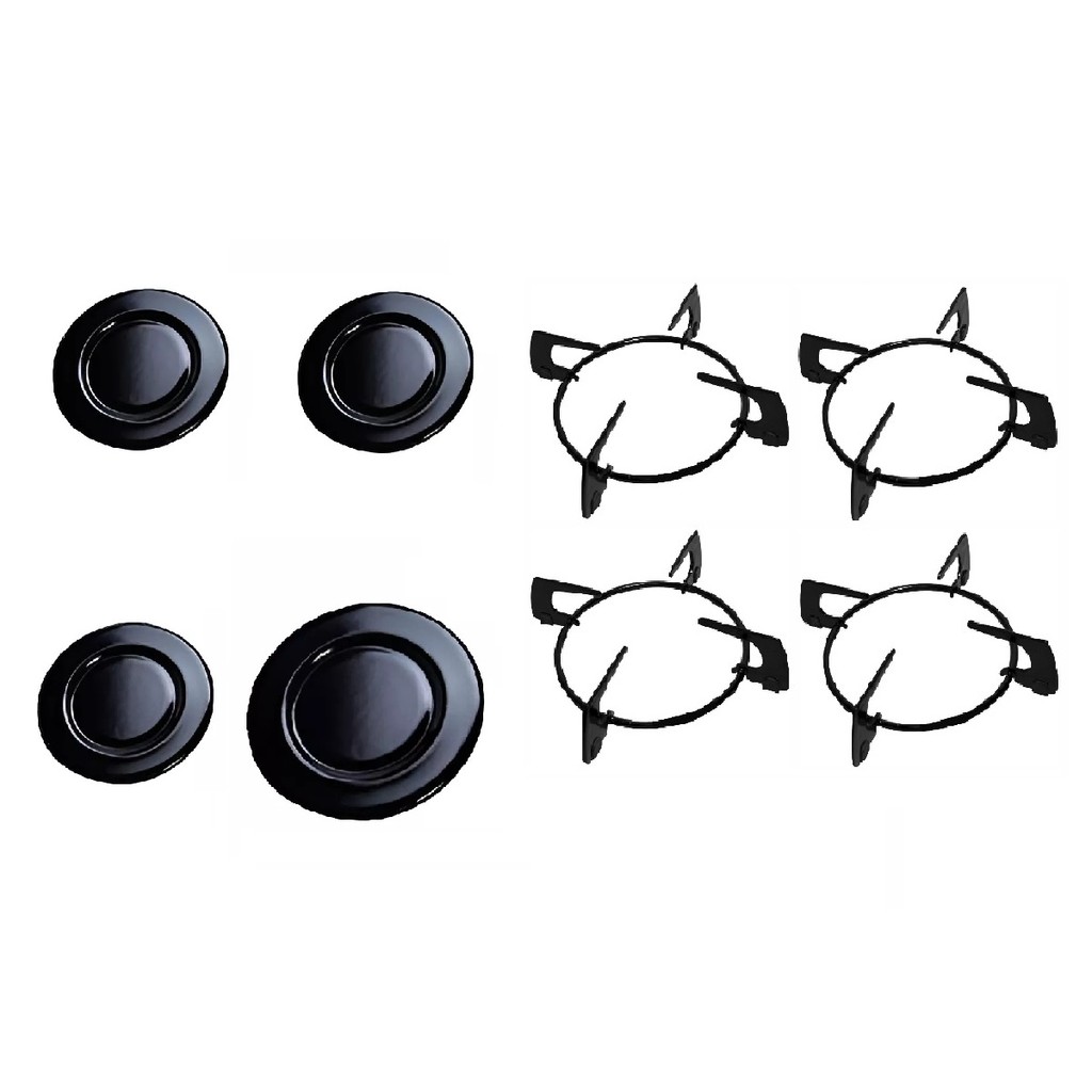 Kit Tampa + Grelha Peças Cooktop Fogão Fischer 4 Bocas em Oferta na Shopee