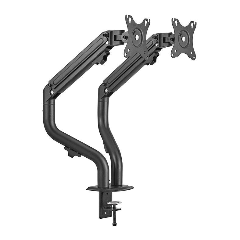 Suporte Articulado Para 2 Monitores Brateck LDT71 C024, 17 Pol. a 32 Pol., Preto, LDT71-C024 em Oferta na Shopee
