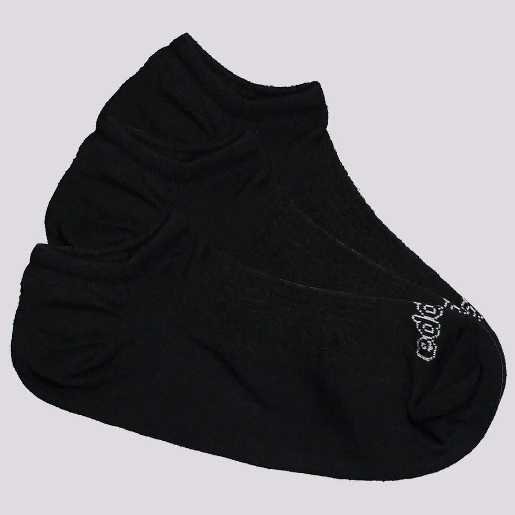 Kit Meia Kappa 3 Pares Super Invisível Preta em Oferta na Shopee