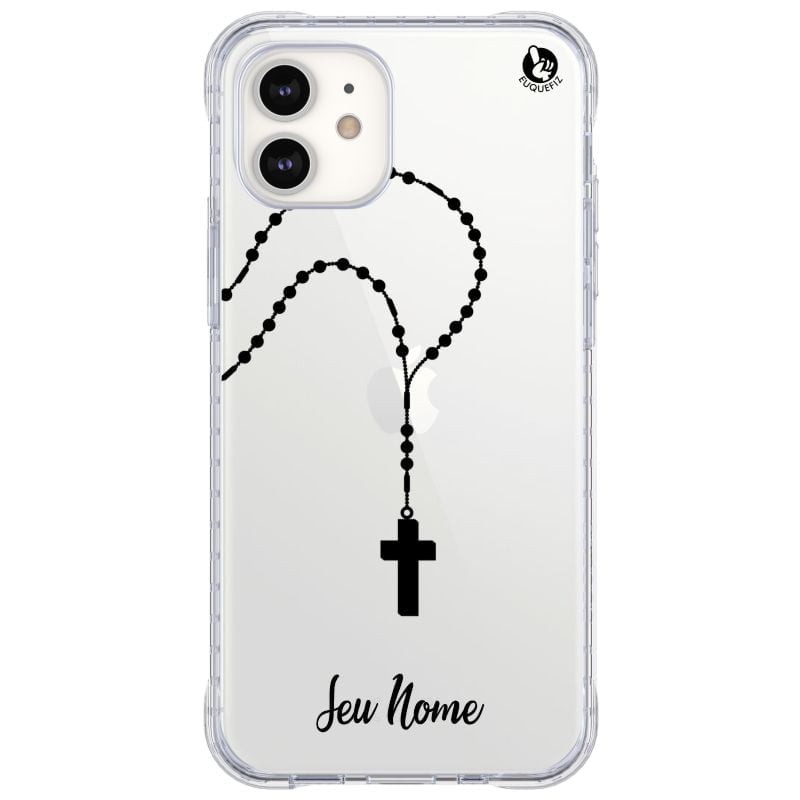 Capinha de Celular Personalizada Terço com nome - Diversos Celulares