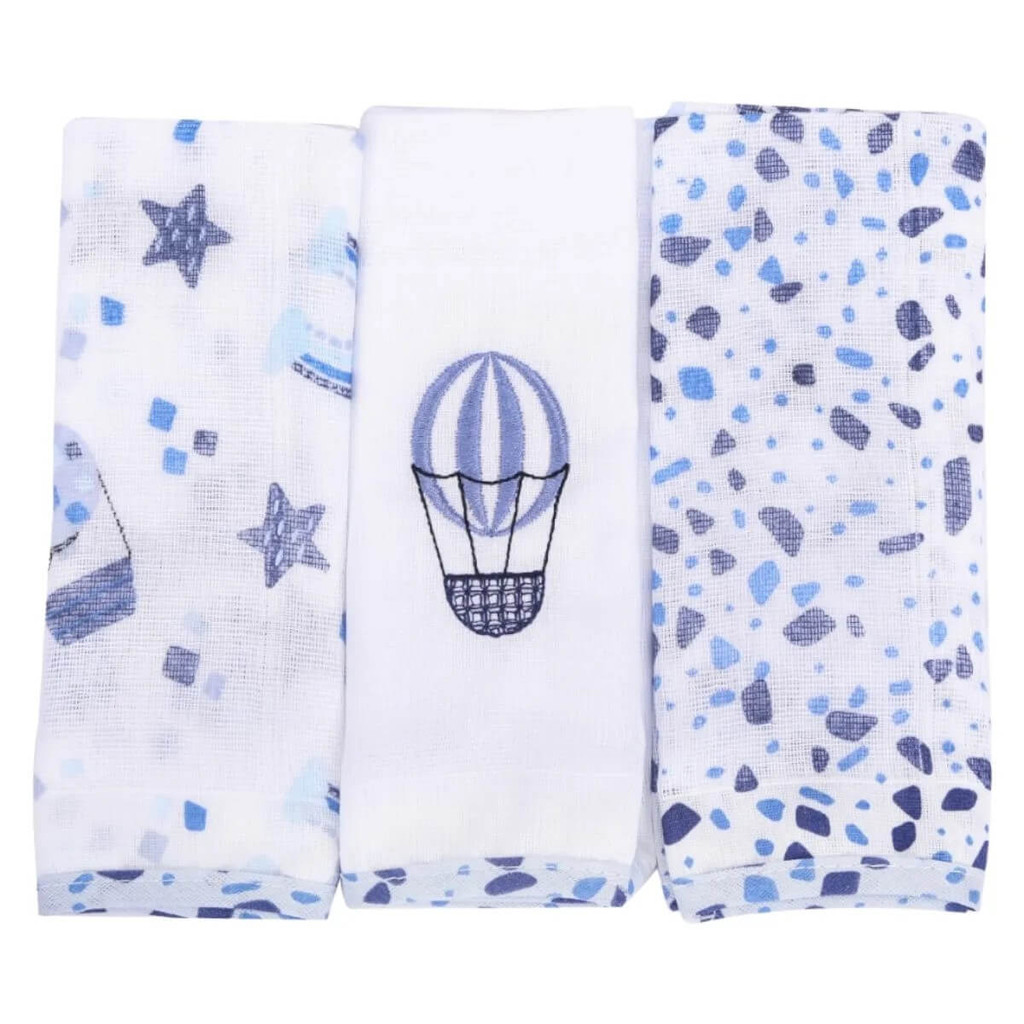 Kit Pano De Boca Bebê Minasrey Loupiot Capadócia - 03 Peças em Oferta na Shopee