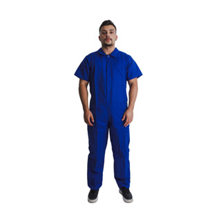 Macacão Manga Curta Brim Trabalho Pesado Profissional em Oferta na Shopee