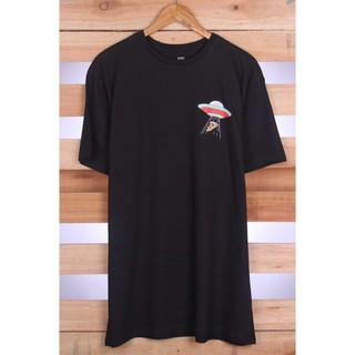 Camiseta Masculina Disco Voador Plus Size 100% Algodão Manga Curta Gola Redonda Gogocloset
