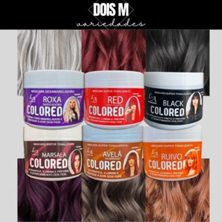 Tonalizante Efeito 100% Natural Sem Amônia 3x Mais Cores Intensas resultado 300g em Oferta na Shopee