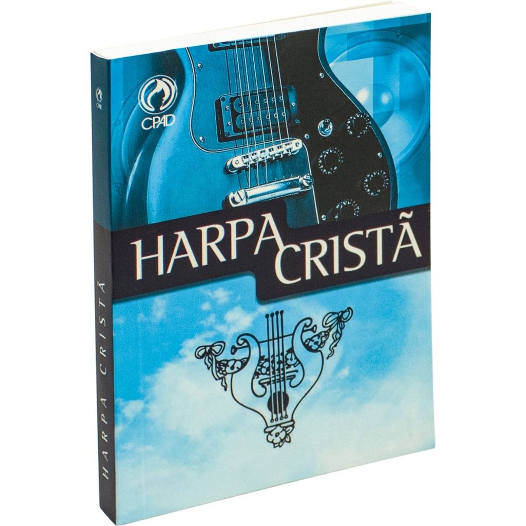 Harpa Cristã | Letra Normal | Tamanho pequeno | Capa Guitarra Azul em Oferta na Shopee