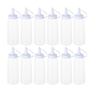 Bisnaga Para Molho 250ml Flexível Prática Lanchonete Bar Restaurante Reutilizável