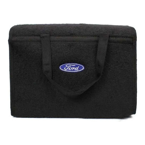 Bolsa Organizadora Porta Malas Ka, Focus, Cargo -> Carpete Preto