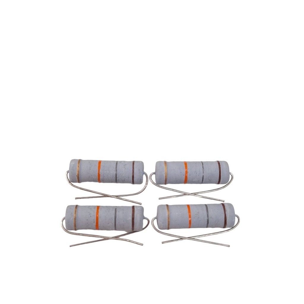 04 Resistor de Potência 18K 5W 5% Filme de Carbono