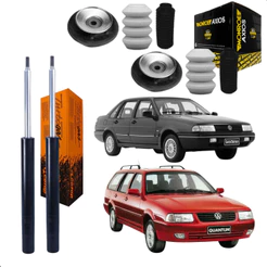 Amortecedor Dianteiro COFAP + KIT COXIM AXIOS
