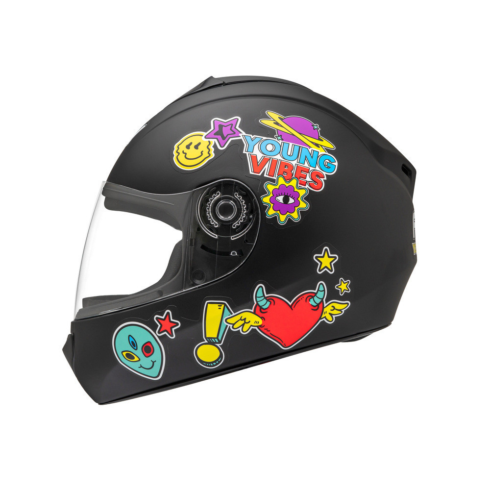 Capacete Fly Young HG Vibes em Oferta na Shopee