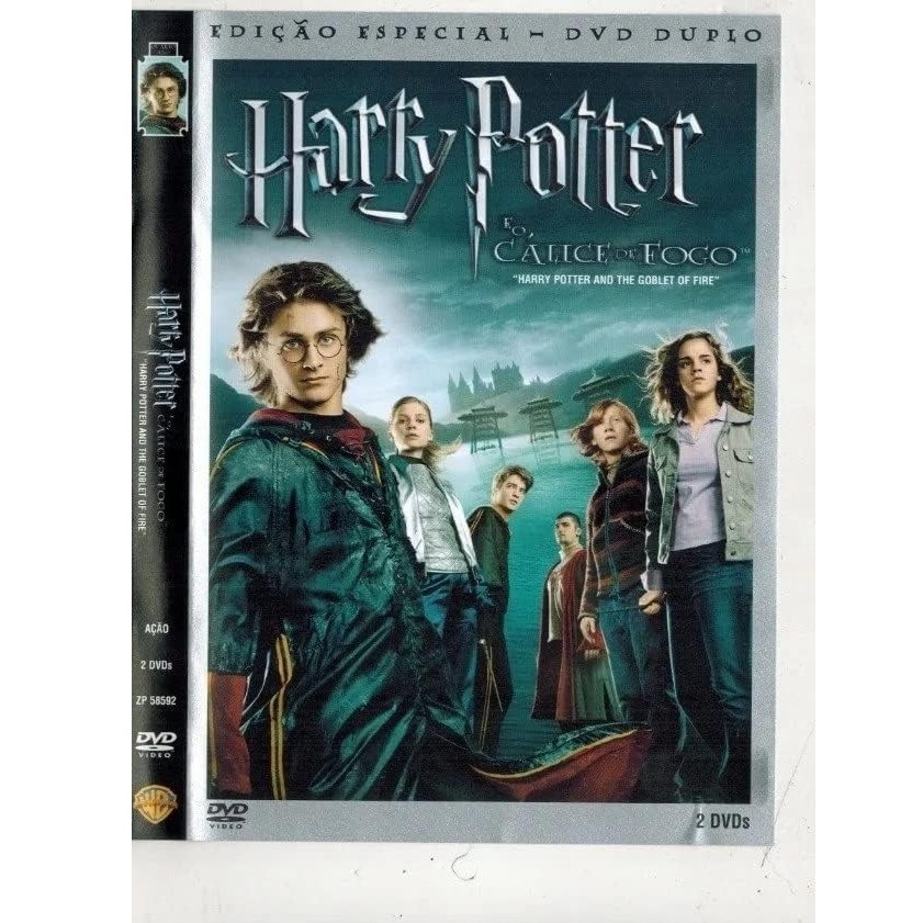 DVD Harry Potter e o Cálice de Fogo Dublado Duplo editora