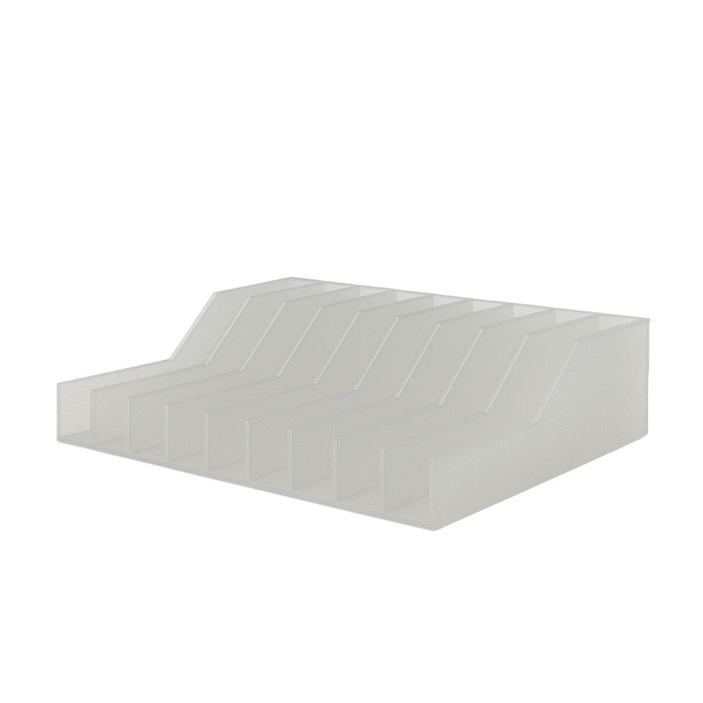 Suporte Organizador DVD Blu-ray Aduze até 10 Capas Branco
