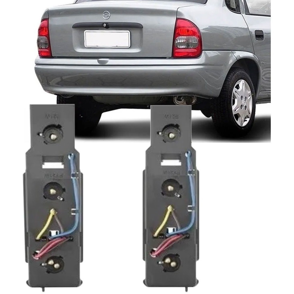 Par Circuito Soquete Lanterna Corsa 4p Sedan Classic