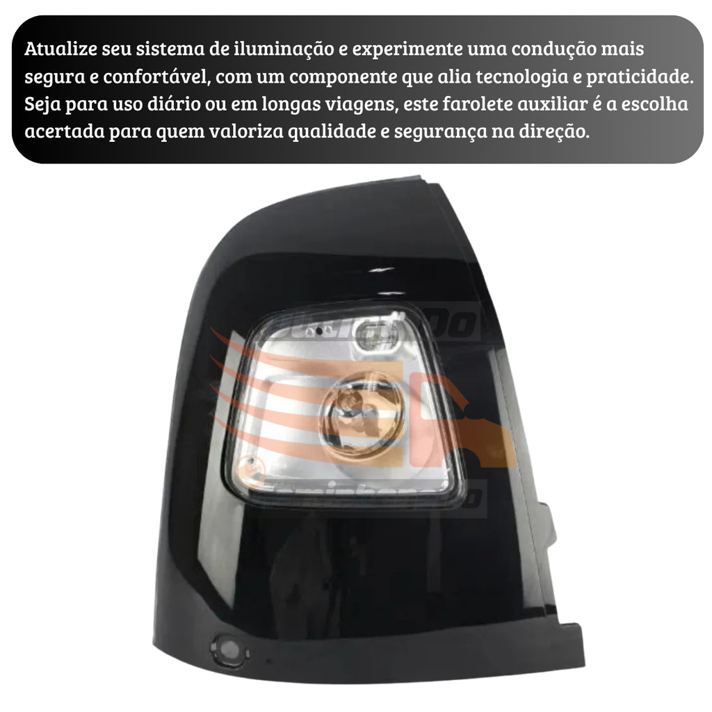 Jogo do Farol Farolete Auxiliar Teto Volvo Fh New Motorista e Passageiro — foto 3