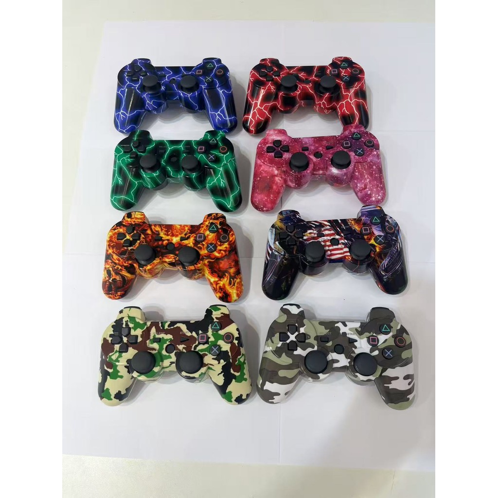 Controle Camuflar Ps 3 joystick para pc sem fio uso computador notebook Smartphone