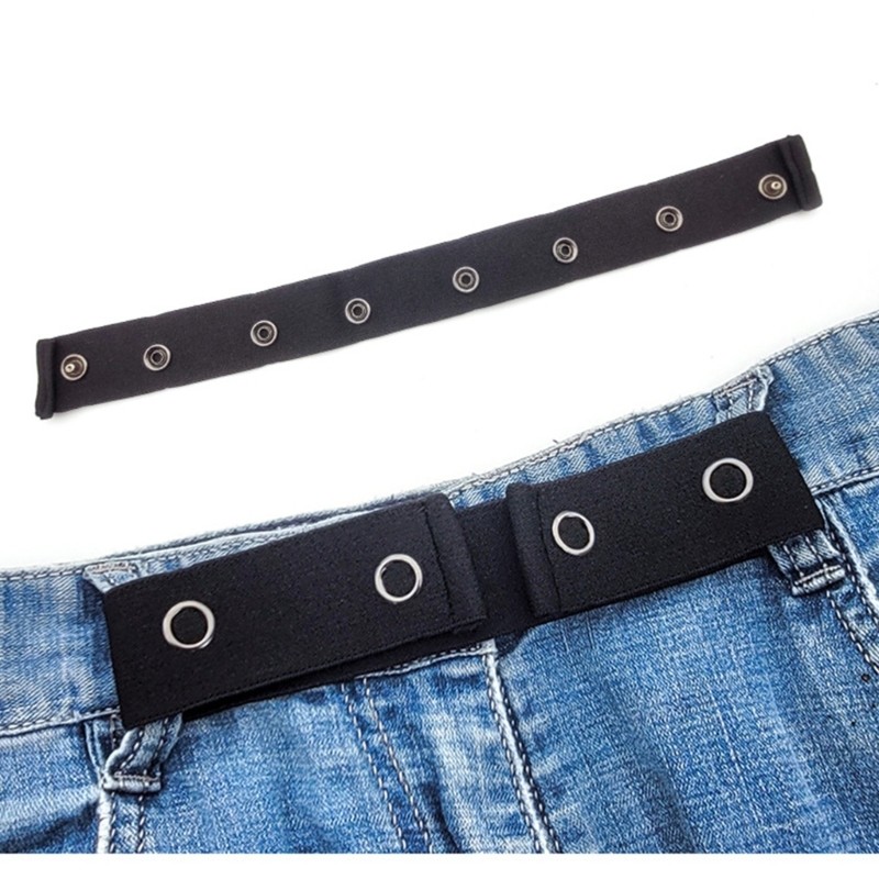 Bmico Ajustador Cintura Expansível Cinto Elástico Macio Para Calças Trabalho Jeans Uso Faixa Dimensionamento