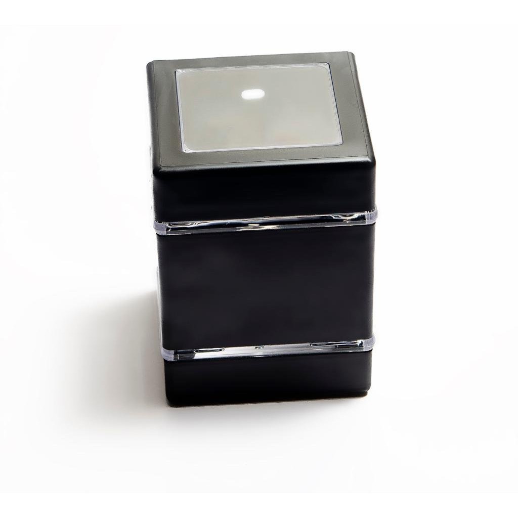 Arandela Sykalight 2 Aletas 1xG9 Policarbonato Uso Interno e Externo Bivolt Preto