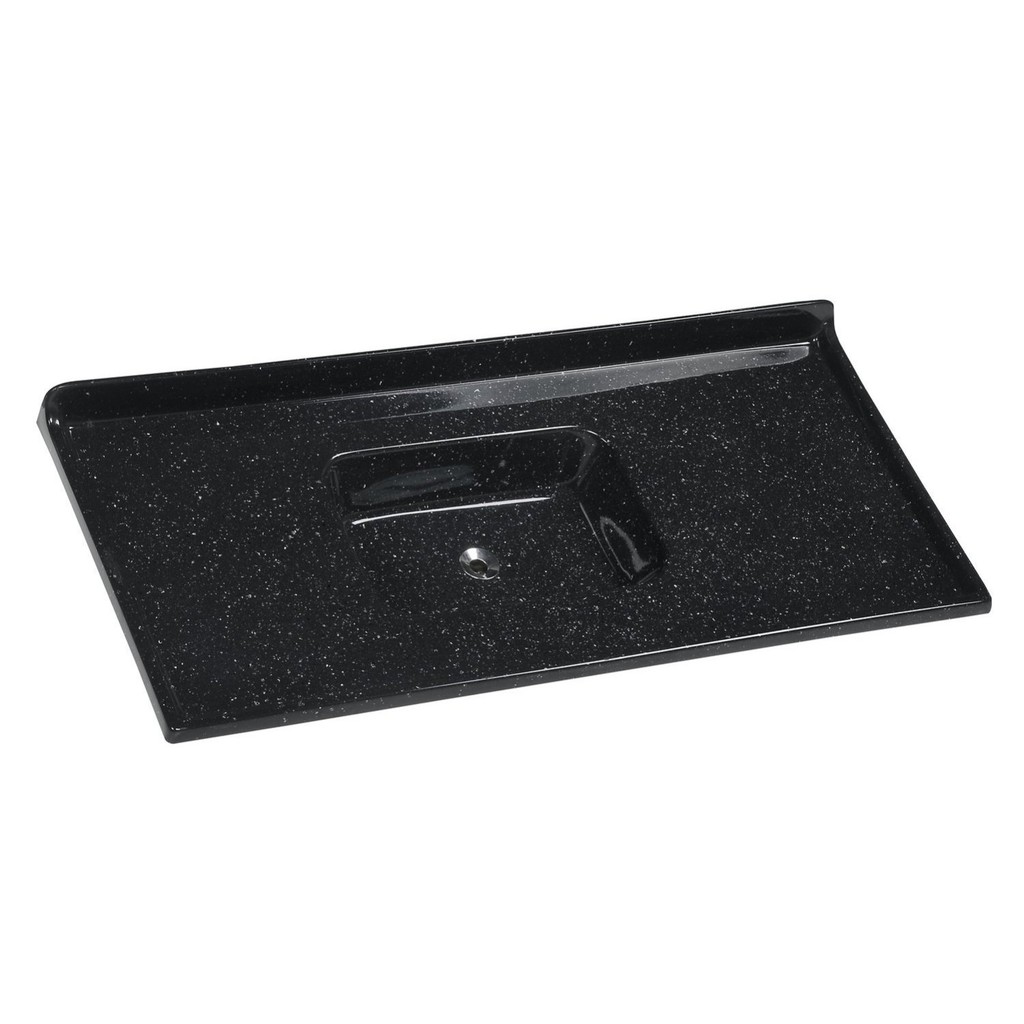 Pia Sintética Para Cozinha 120cm x 55cm AJ Rorato Preto - Home & Living