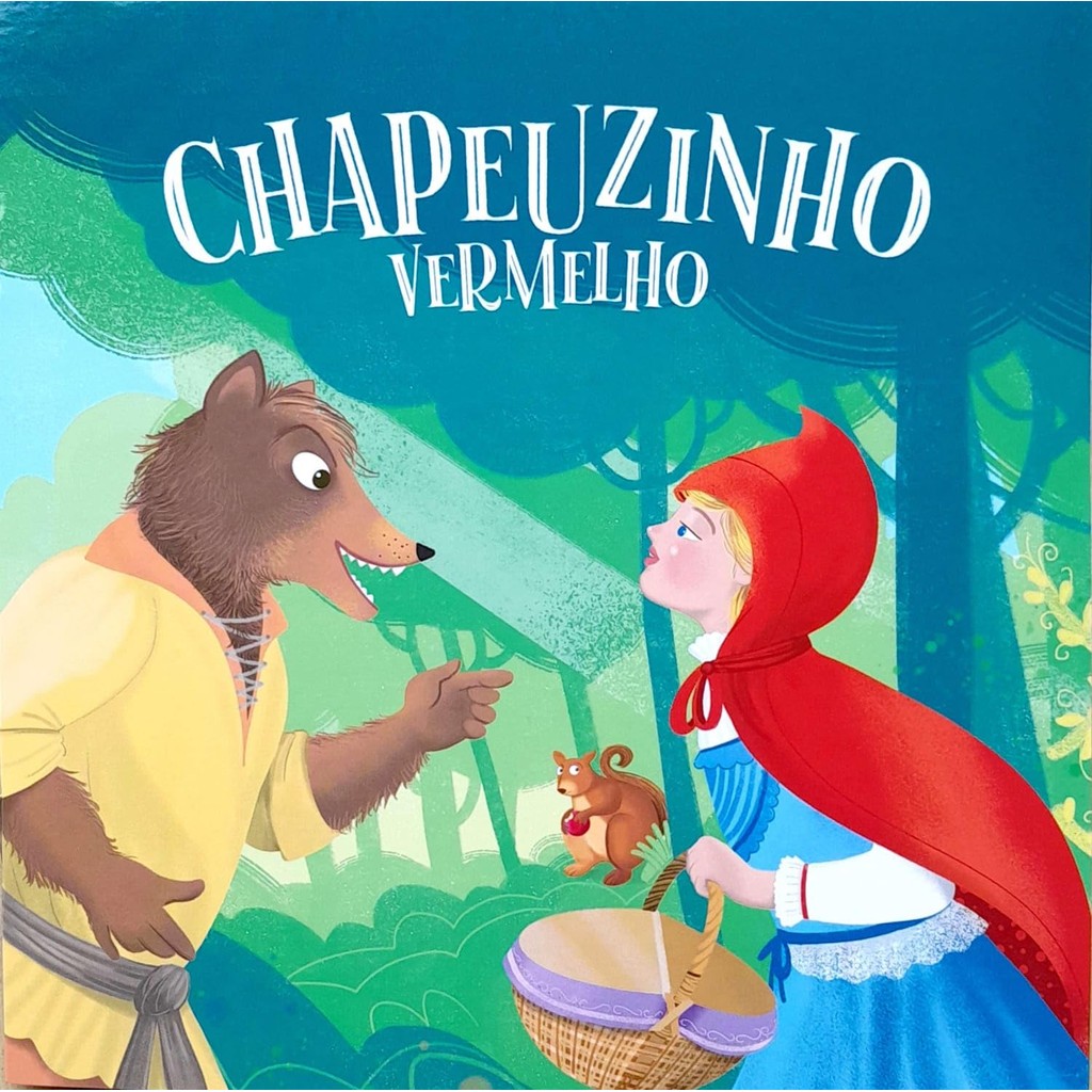 Coleção Clássicos | Chapeuzinho Vermelho | Brochura em Oferta na Shopee