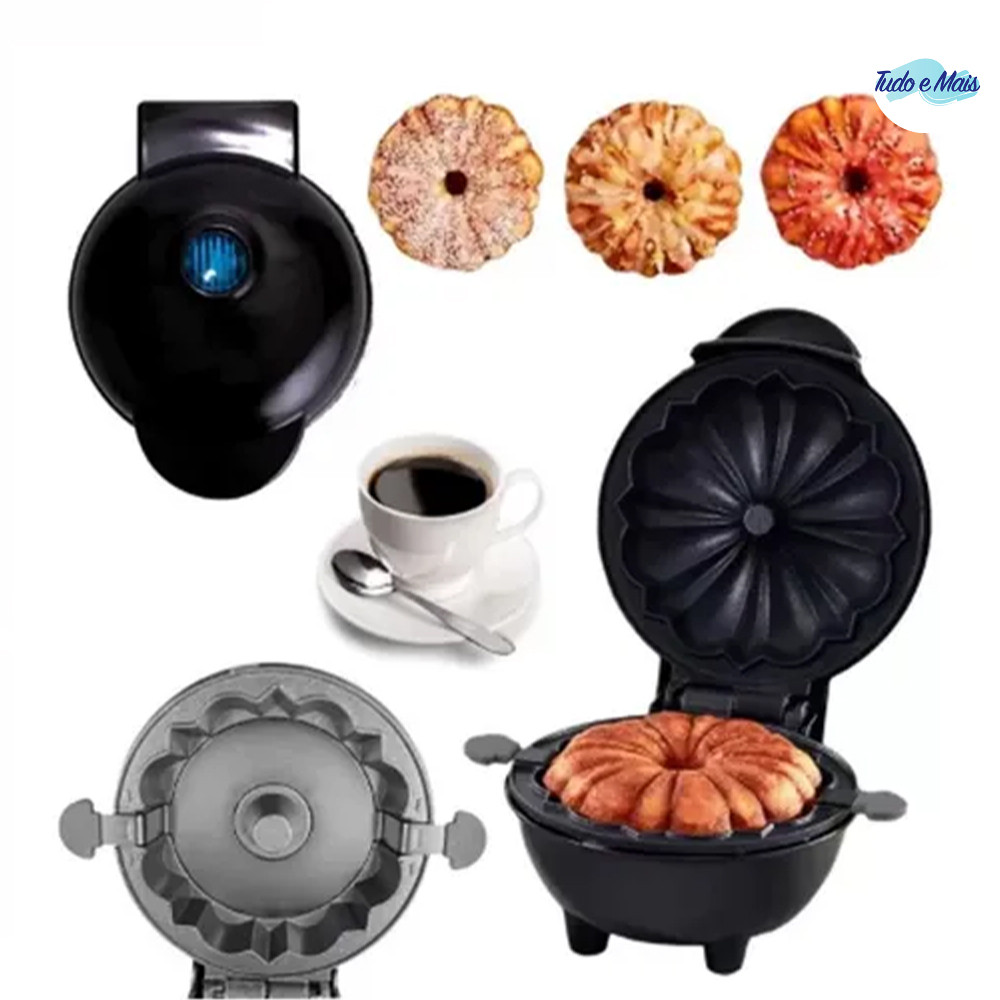 Máquina Elétrica de Assar Bolo com Cozedor de Ovos 110V Portátil em Oferta na Shopee