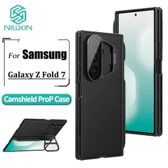 Nillkin Capa Flip Para Samsung Galaxy Z Fold7/Fold 7 Capas De Telefone Lente Suporte De Câmera Protetora Traseira (Versã