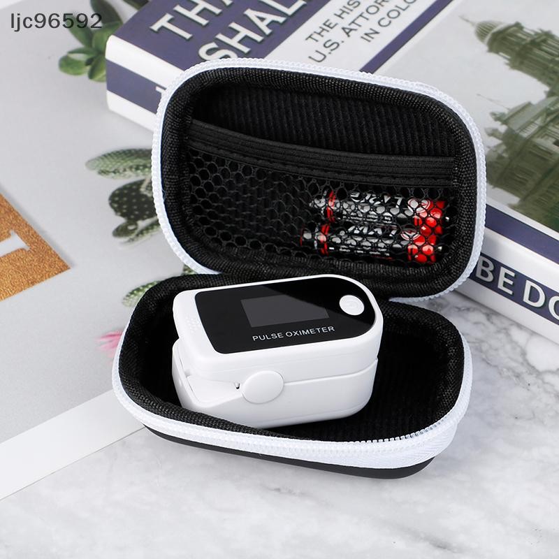 [ljc] Bolsa Para Monitor De Oxímetro De Pulso De Dedo Medidor De Oxigênio Digital Com Zíper [BR] em Oferta na Shopee