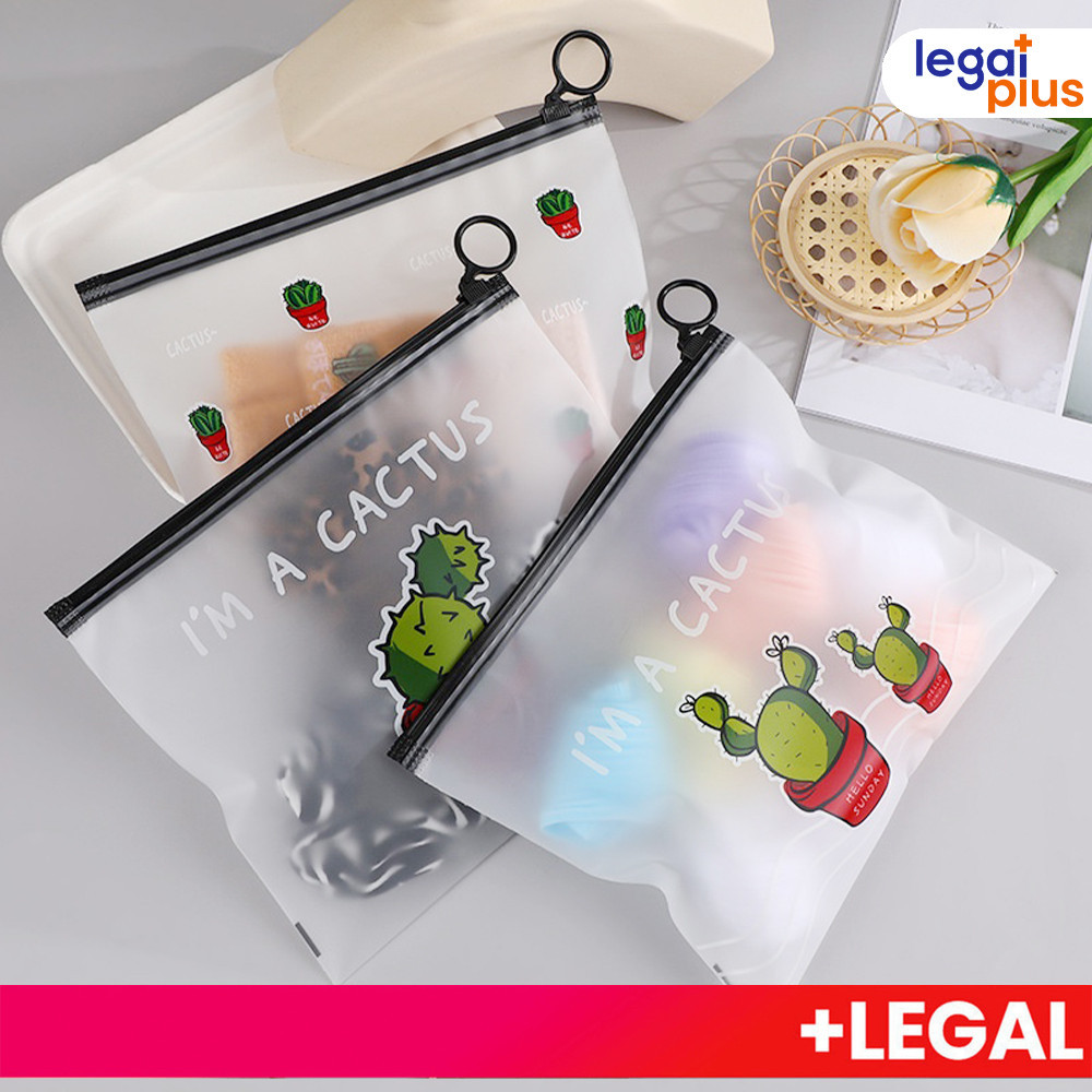 Bolsinha transparente à prova d'água kit 20/30/50 unidades nécessaire viagem